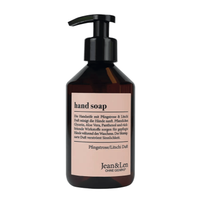 Jean & Len Handzeep Peony & Lychee 250 ml