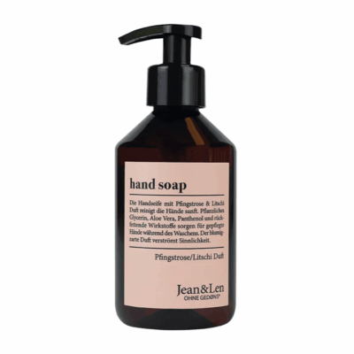Jean & Len Handzeep Peony & Lychee 250 ml