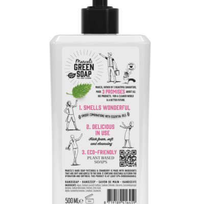 Marcel's Green Soap Handzeep Patchouli & Cranberry – extra afbeelding 1