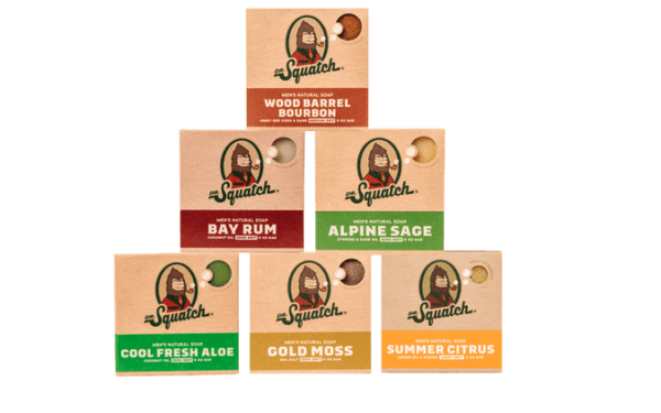 Natural Bar Soap Variety - 5 Pack