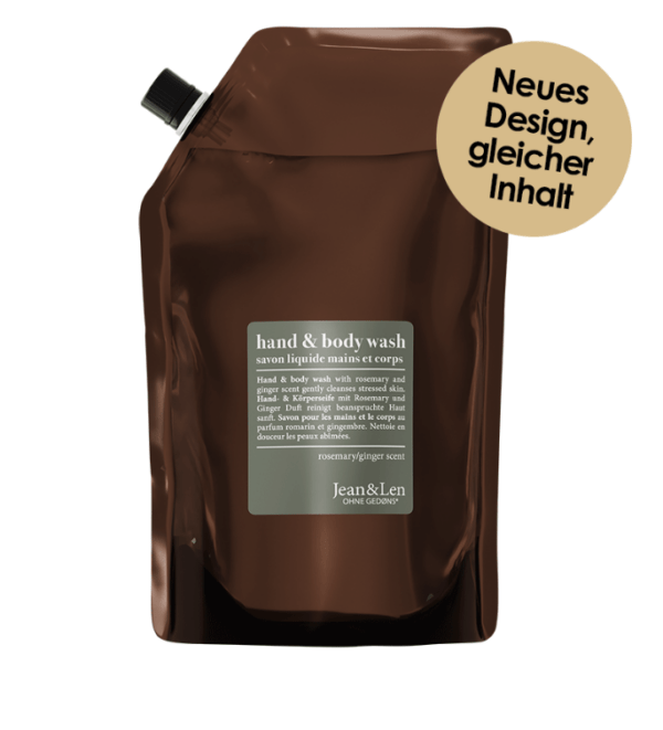 Handzeep Navulverpakking Rozemarijn & Gember - 1,5L
