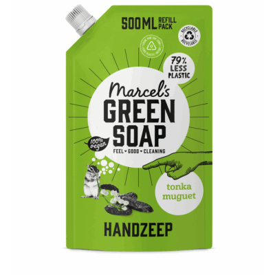 Handzeep Navulverpakking Tonka & Muguet - 500 ml