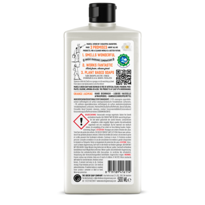 Marcel's Green Soap Afwasmiddel Sinaasappel & Jasmijn – extra afbeelding 1