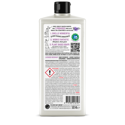 Marcel's Green Soap Afwasmiddel Lavendel & Rozemarijn – extra afbeelding 1