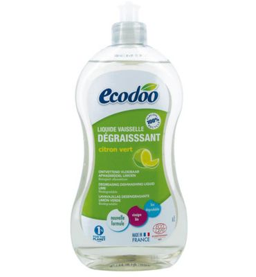 Afwasmiddel Ontvettend Limoen Bio - 500 ml