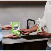 Marcel's Green Soap Afwasmiddel Navulling Basilicum & Vetiver – extra afbeelding 2