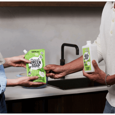 Marcel's Green Soap Afwasmiddel Navulling Basilicum & Vetiver – extra afbeelding 2