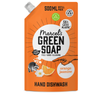 Marcel's Green Soap Afwasmiddel Navulling Sinaasappel & Jasmijn – hoofdafbeelding