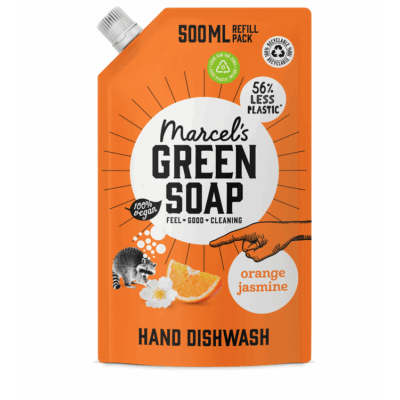 Afwasmiddel Navulling Sinaasappel & Jasmijn - 500 ml