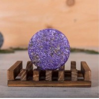 HappySoaps Shampoo Bar - Zeephouder van Donker Hout – extra afbeelding 1