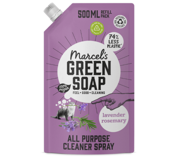 Allesreiniger Navulverpakking Lavendel & Rozemarijn - 500 ml