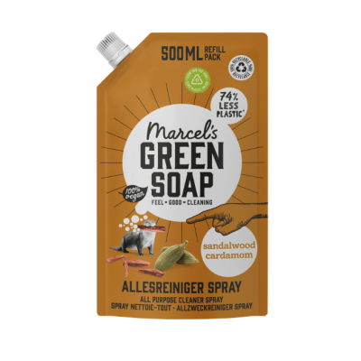 Allesreiniger Spray Navulling Sandelhout & Kardemon