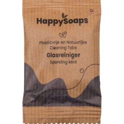 HappySoaps Cleaning Tabs Glasreiniger Sparkling Mint – extra afbeelding 1