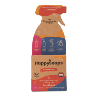 HappySoaps Cleaning tabs Combipack Alles-, Keuken-, Glas- en Sanitairreiniger – hoofdafbeelding