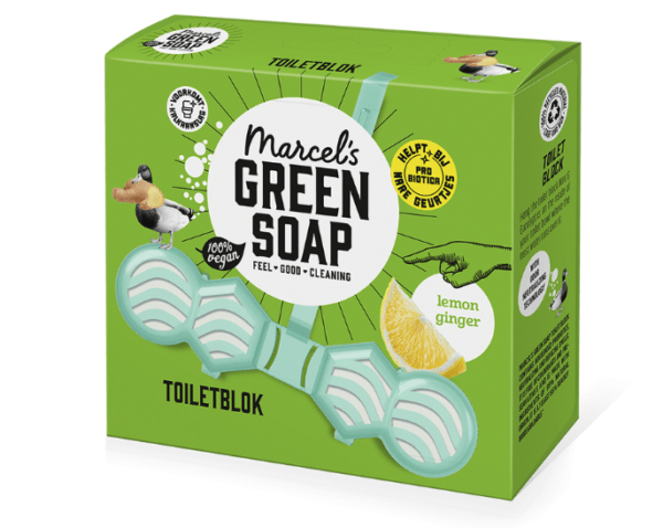 Toiletblok Citroen & Gember - 35g