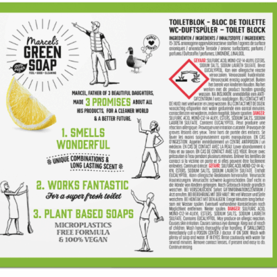 Marcel's Green Soap Toiletblok Citroen & Gember – extra afbeelding 1