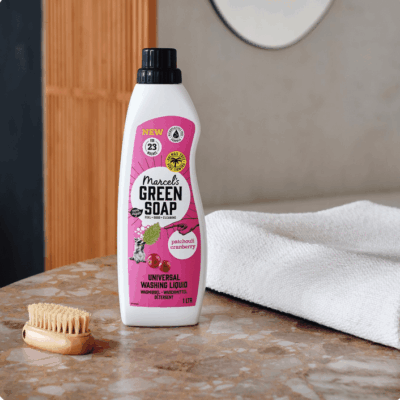 Marcel's Green Soap Wasmiddel Universeel Patchouli & Cranberry – extra afbeelding 2