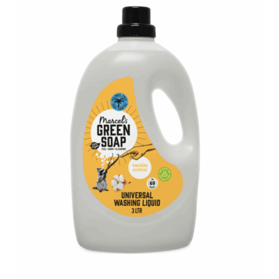 Wasmiddel Universeel Vanille & Katoen - 3L