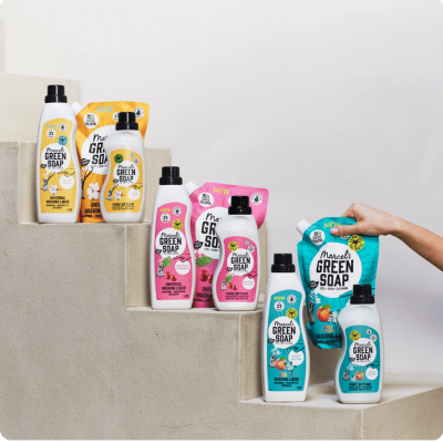 Marcel's Green Soap Wasmiddel Navulverpakking Universeel Vanille & Katoen – extra afbeelding 2