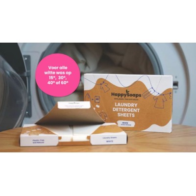 HappySoaps Wasstrips Witte Was – extra afbeelding 2