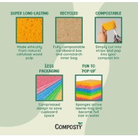 Composty Afwasspons composteerbaar – extra afbeelding 2