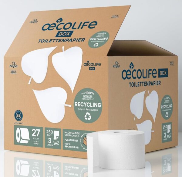 Toiletpapier - 27 st - 250 vellen