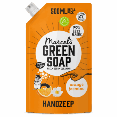 Handzeep Navulverpakking Sinaasappel & Jasmijn - 500 ml