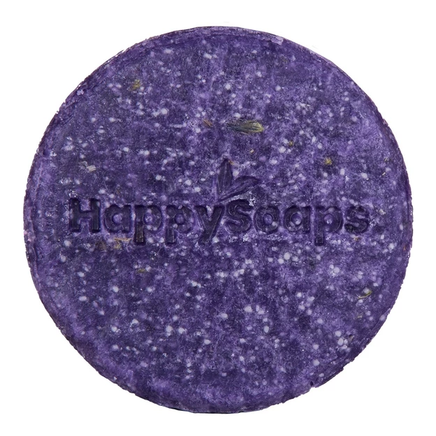 HappySoaps Shampoo Bar - Purple Lavender Rain – hoofdafbeelding