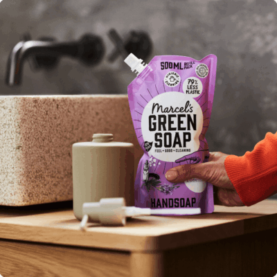 Marcel's Green Soap Handzeep Navulverpakking - Lavendel & Rozemarijn – extra afbeelding 2