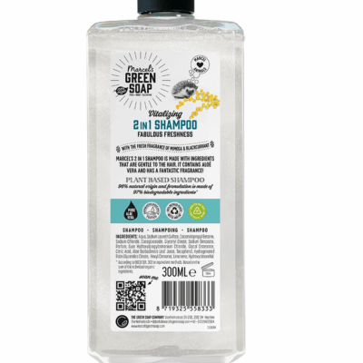 Marcel's Green Soap Shampoo Mimosa & Zwarte Bes – extra afbeelding 1