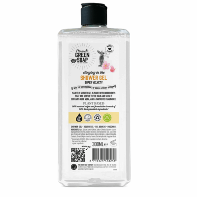 Marcel's Green Soap Shower Gel Vanille & Kersenbloesem – extra afbeelding 1