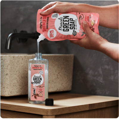 Marcel's Green Soap Shower Gel Argan & Oudh – extra afbeelding 2
