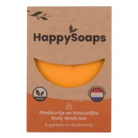 HappySoaps Body Wash Bar Arganolie & Rozemarijn – hoofdafbeelding
