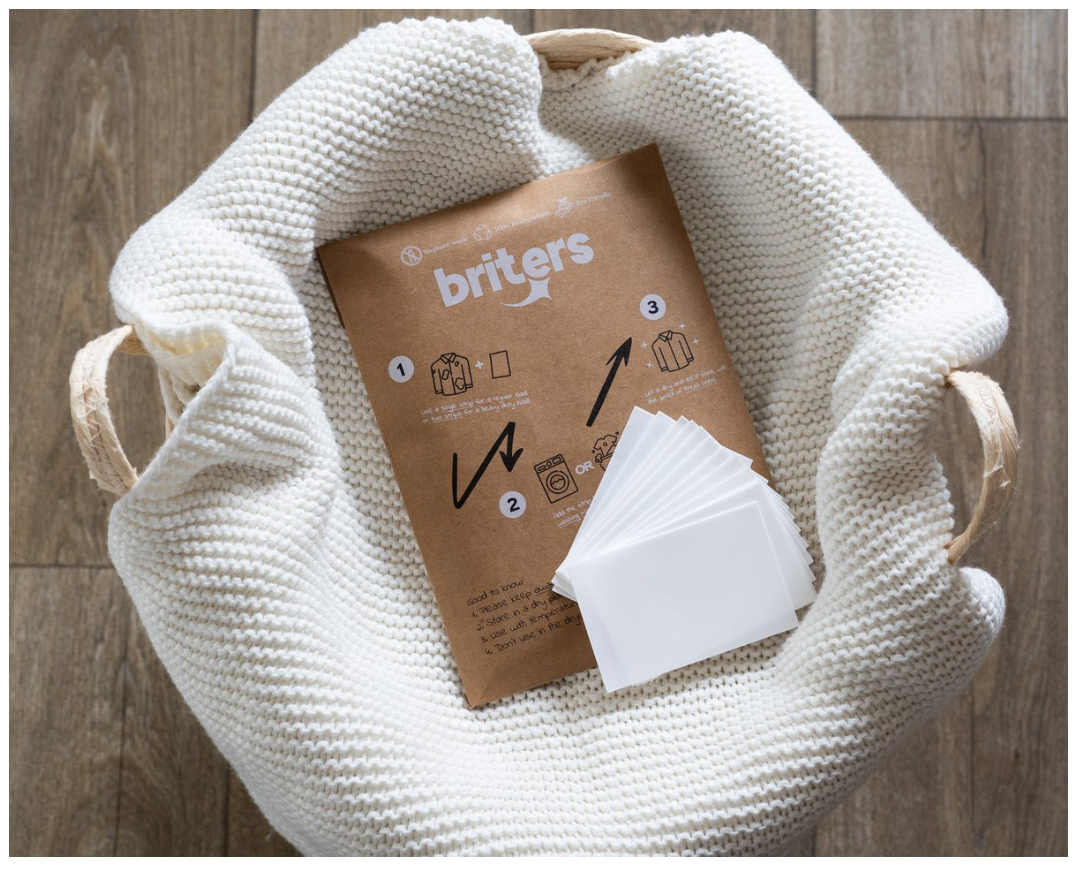 Briters Wasstrips Fresh Linen- 100 st. – extra afbeelding 1