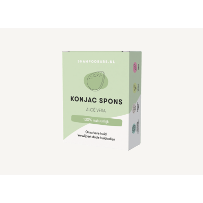 Konjac spons Aloe Vera