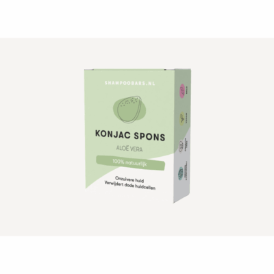 Konjac spons Aloe Vera