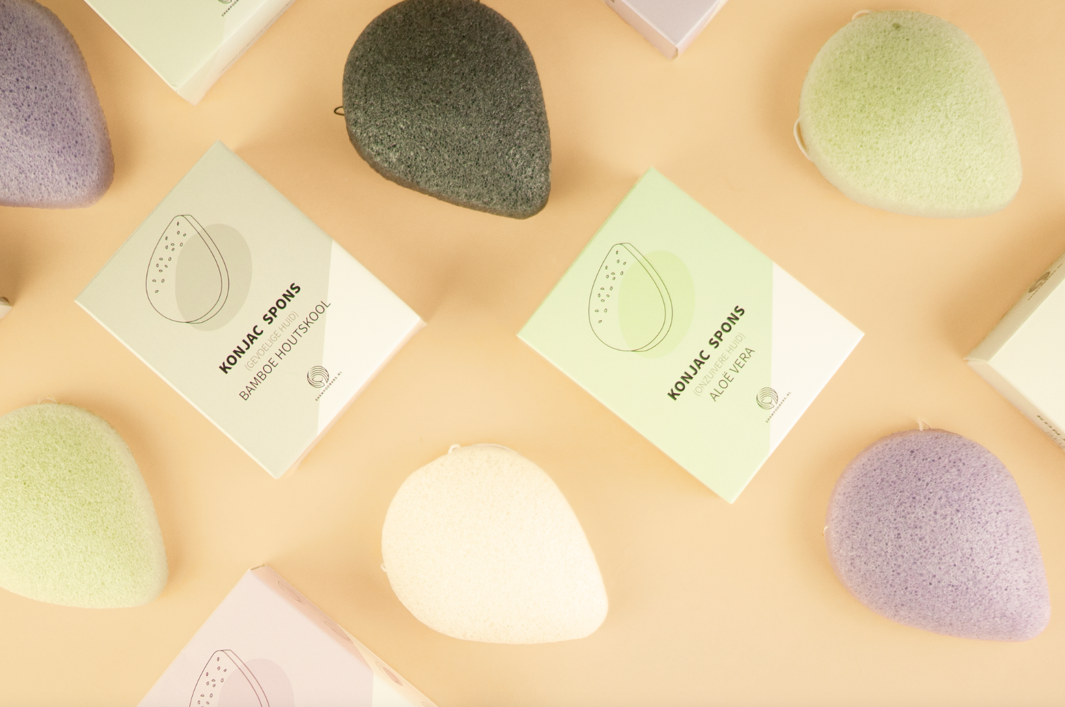 ShampooBars Konjac Spons Neutraal – extra afbeelding 1