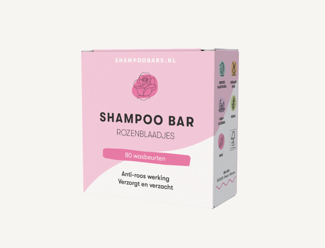 ShampooBars - Rozenblaadjes 60g