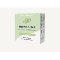 ShampooBars Shaving Bar Aloë Vera Komkommer – hoofdafbeelding