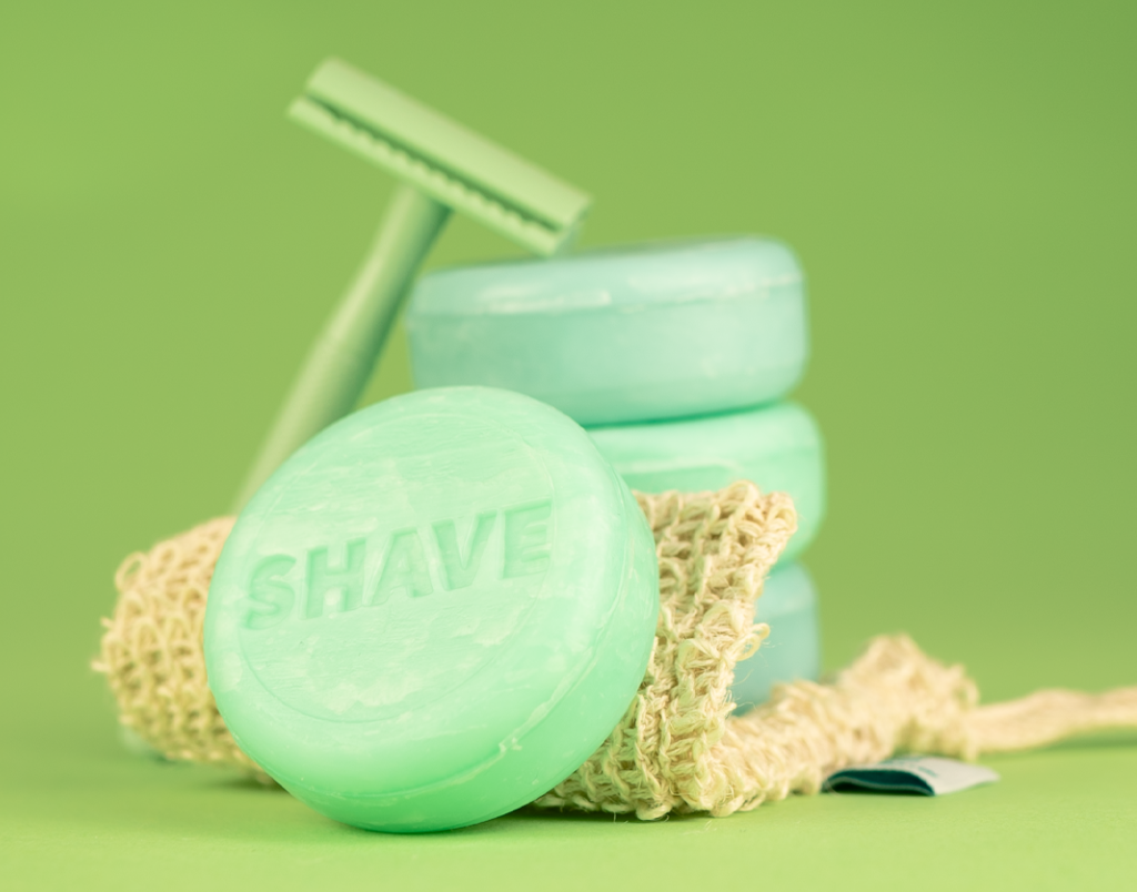 ShampooBars Shaving Bar Aloë Vera Komkommer - 60g – extra afbeelding 1