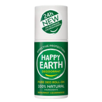 Happy Earth Natural Deodorant Roller Bergamot Cedarwood – hoofdafbeelding