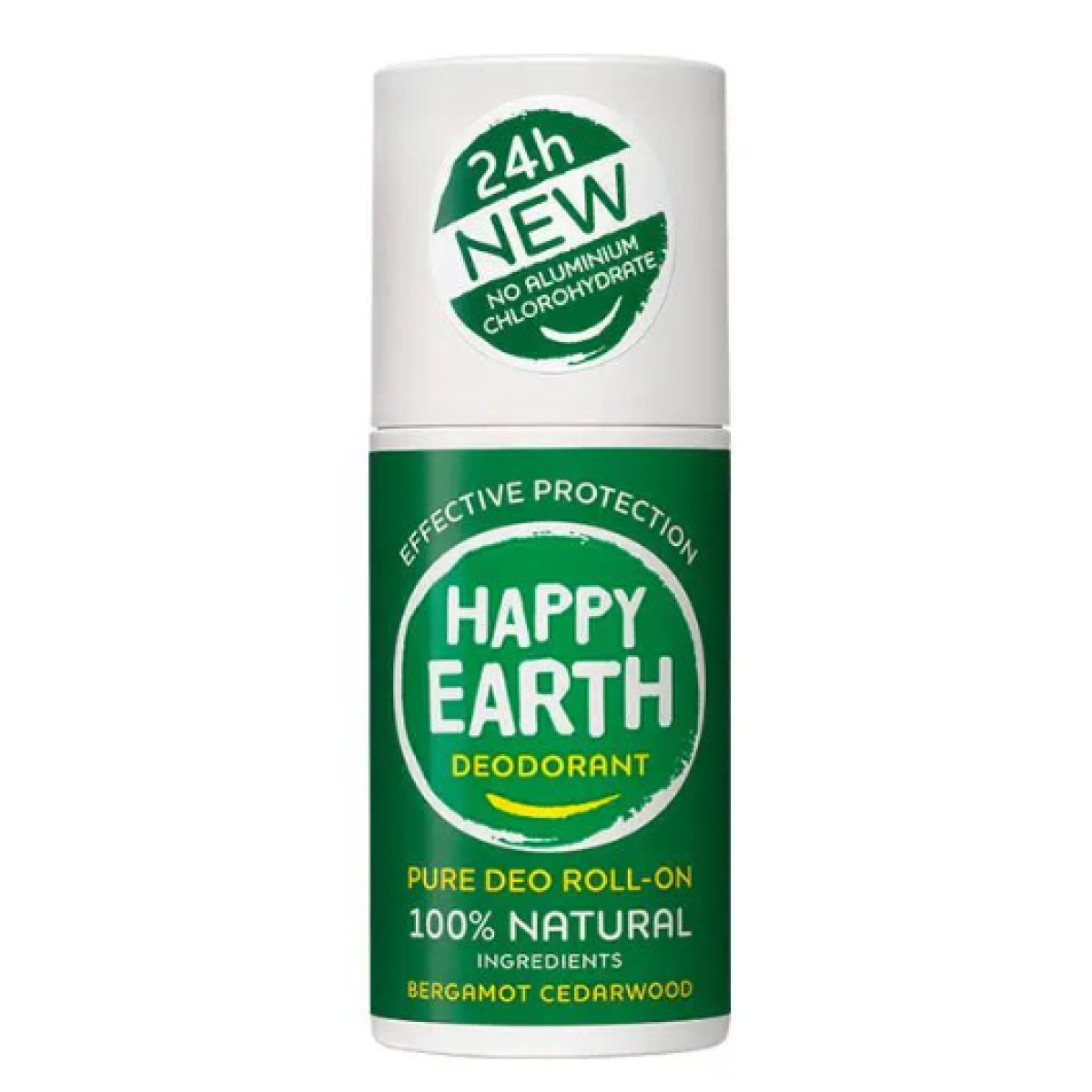 Natural Deodorant Roller Bergamot Cedarwood