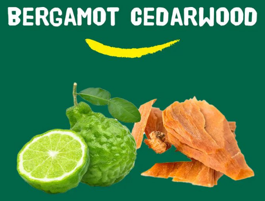 Happy Earth Natural Deodorant Roller Bergamot Cedarwood - 75 ml – extra afbeelding 3