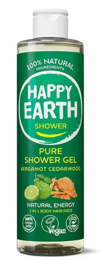 Natural Shower Gel Bergamot Cedarwood