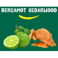 Happy Earth Natural Shower Gel Bergamot Cedarwood – extra afbeelding 2