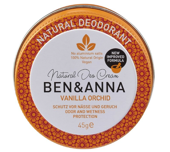 Ben & Anna Tin Can Deodorant (Vanilla Orchid) - 45g – extra afbeelding 1