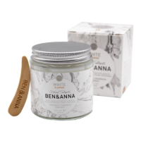 Ben & Anna Toothpaste in Glass Jar With Fluoride (Whitening) – extra afbeelding 1