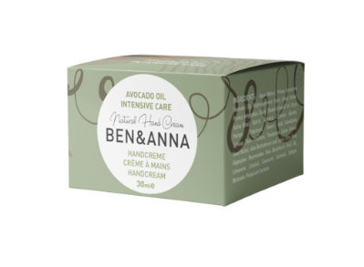 Ben & Anna Hand Cream (Avocado Oil Intensive Care) - 30 ml – extra afbeelding 1