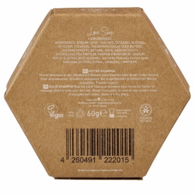 Ben & Anna Love Soap Bar Lemongrass – extra afbeelding 1