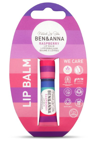 Ben & Anna Lip Balm - Raspberry - 1 st. – extra afbeelding 2